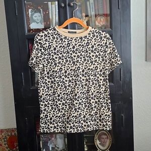 Leopard tee